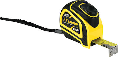 F.F. Group Imperial Tape Measure with Auto-Rewind 25mm x 7.5m