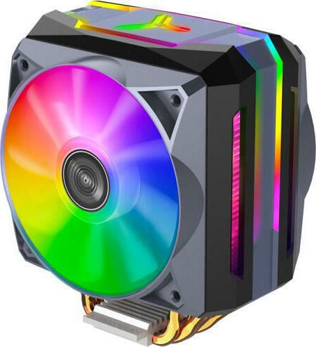 Jonsbo CR-1100 Ψύκτρα Επεξεργαστή Διπλού Ανεμιστήρα για Socket AM4/115x/AM3/AM3+ με ARGB Φωτισμό Γκρι