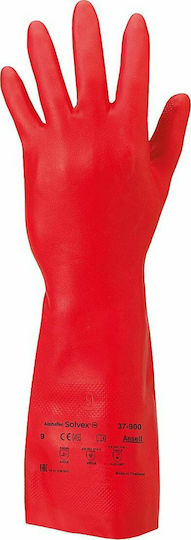 Ansell Premium AlphaTec® Solvex® 37-900 Arbeitshandschuhe Rot Nitril 1Stück