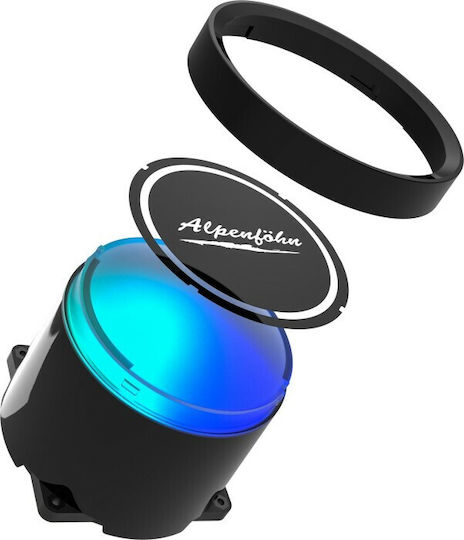 Alpenfoehn Gletscherwasser 240 ARGB Sisteme De Răcire Cu Apă AIO CPU Cu 2 Ventilatoare 120mm