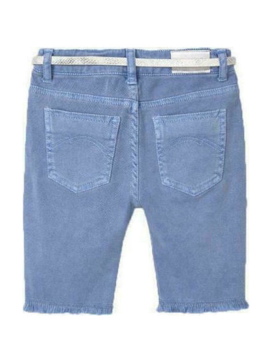 Mayoral Kids Shorts/Bermuda Fabric Light Blue