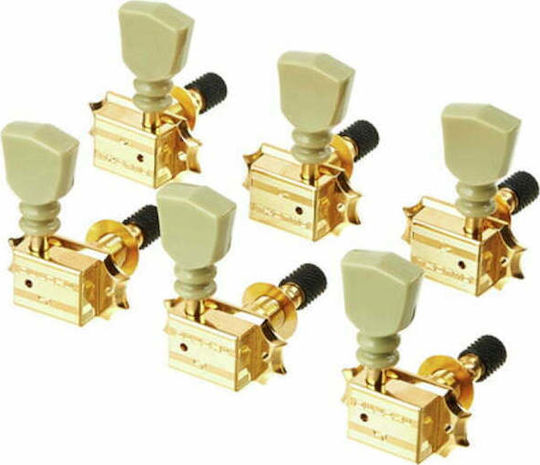 Schaller Schaller Klinken für E-Gitarre Keystone DR Toplocking G Gold