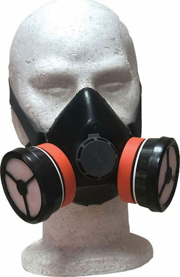 Ergo Mask Half Face with Replaceable Filters Polimask Τ100/2