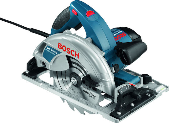 Bosch GKS 65 GCE Δισκοπρίονο 1800W με Ρύθμιση Ταχύτητας και με Σύστημα Αναρρόφησης
