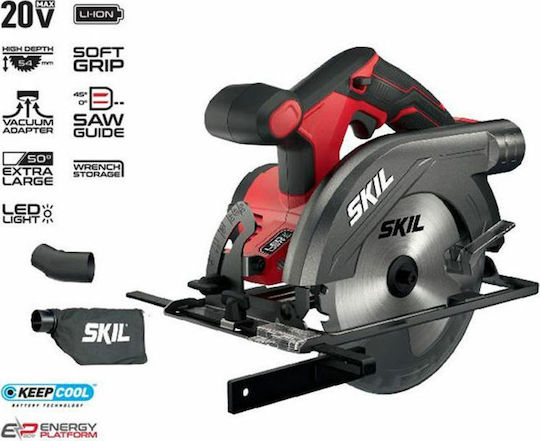 Skil 3520 CA Solo Circular Saw 20V with Suction System SW1E3520CA