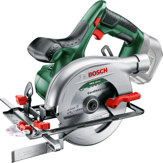 Bosch PKS 18 LI Δισκοπρίονο 18V Solo με Σύστημα Αναρρόφησης