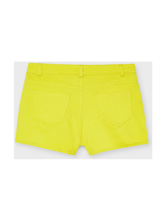 Mayoral Kids Shorts/Bermuda Fabric Yellow