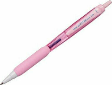 Uni-Ball Στυλό Ballpoint 0.7mm με Μπλε Mελάνι Jetstream SXN-101FL Pink