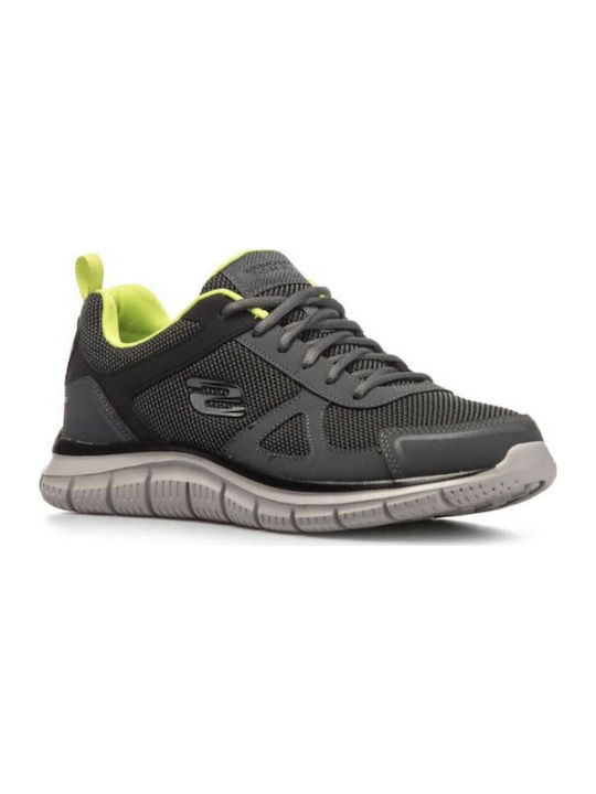 Lite-weight Qtr Overlay Sport Shoes Running Gray