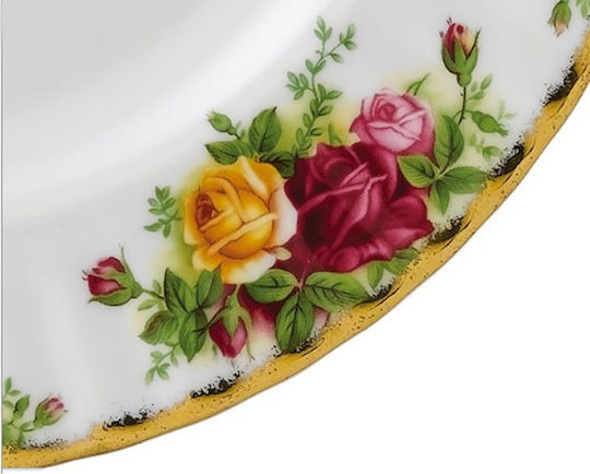 Royal Albert Πιάτο Φρούτου Old Country Roses Πιάτο Γλυκού από Πορσελάνη Πολύχρωμο με Διάμετρο 21cm