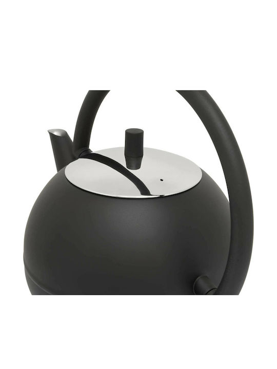 Bredemeijer Saturn Teekanne Rostfreier Stahl Black Matt 1200ml