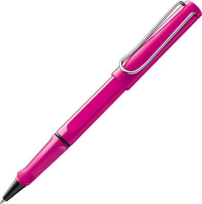 Lamy Στυλό Rollerball με Μπλε Mελάνι Safari 313 Pink