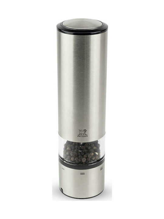 Peugeot Elis Sense Electric Inox Pepper Mill 20cm Silver