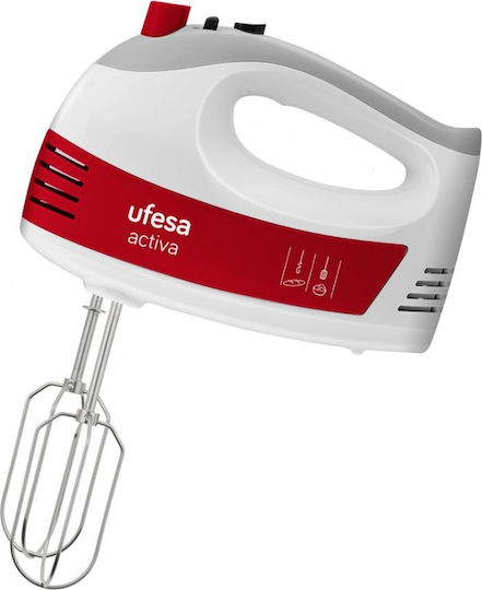 Ufesa Activa BV4650 Hand Mixer 400W Red