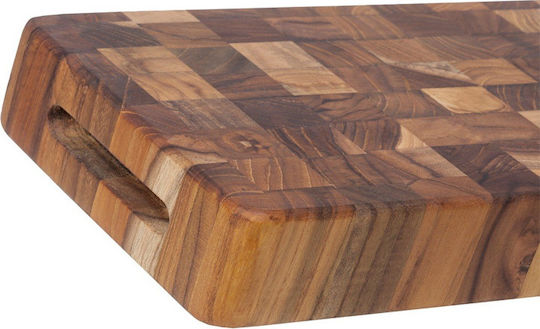 TeakHaus Butcher Block Πλατώ Σερβιρίσματος Ξύλινο 45.7x15.2x5.1εκ.
