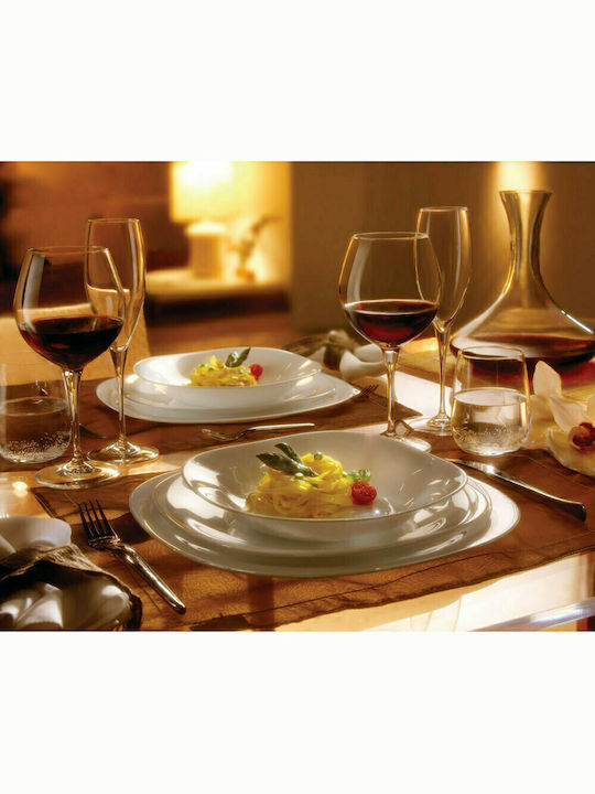 Bormioli Rocco Parma Serving Platter Square White 31x31cm