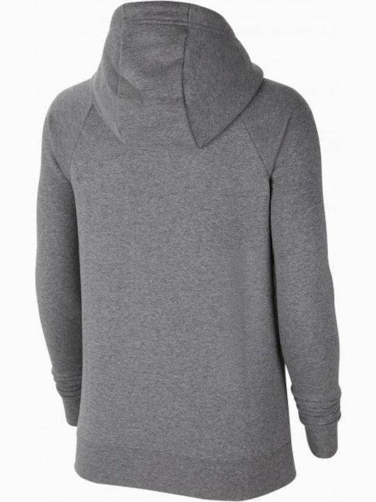 Dri-Fit Dry Park 20 Women's Sweatshirt Jacket Hooded Gray