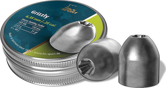 H&N Sport Grizzly Pellets Airgun 6.35mm 150pcs 150pcs