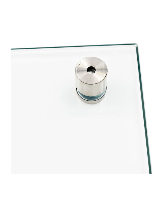 vidaXL Rectangular Back Glass in Transparent Colour 70x50cm 249467