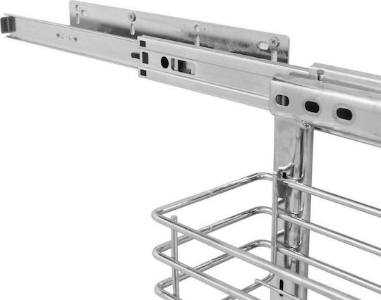vidaXL Mechanismus Erweitern Sie Silber 47x35x56εκ. 1Stück 50970