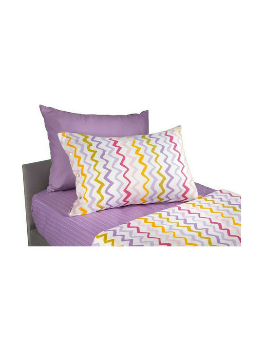 Saint Clair Kinderbettlaken Set Einzeln Lustig Pink 160x250cm