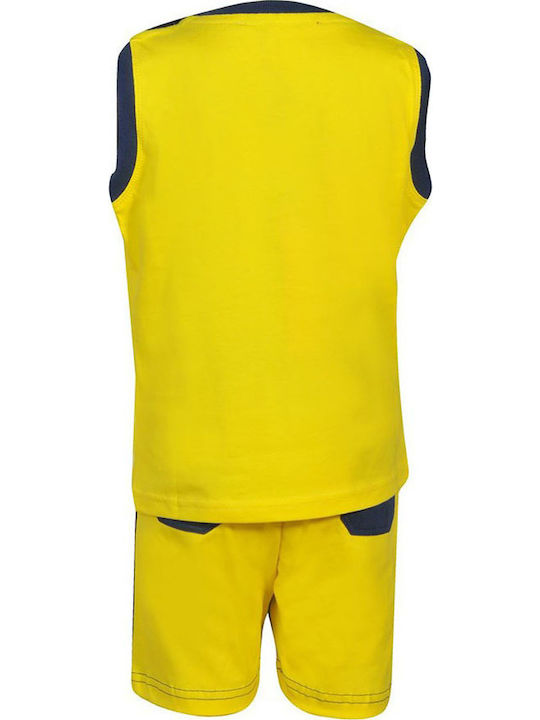 BodyTalk Kids Set with Shorts Summer 2pcs Yellow 161-734099 161-734099-00731