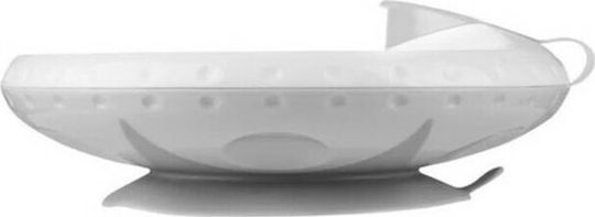 Babyono Baby Food Plate made of Plastic Gray