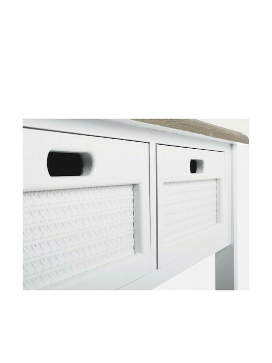 Dorotea Konsole Holz White L100xB40xH80cm