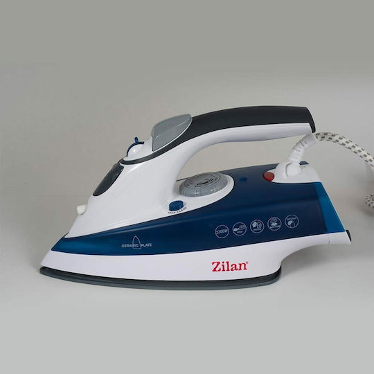 Zilan Dampfbügeleisen 2200W mit Keramiksohle