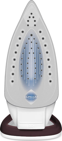 Tefal Easygliss Fier de Călcat cu Aburi 2400W cu Debit Continu de Abur 45g/min
