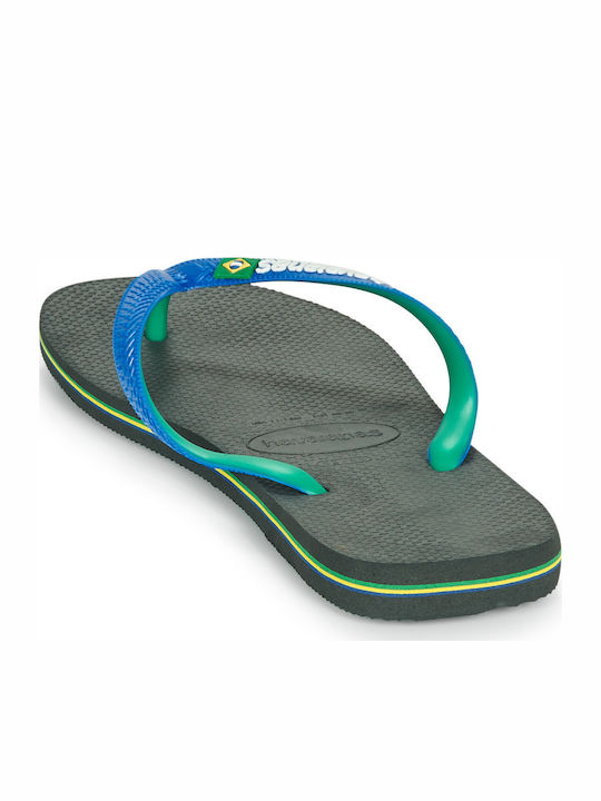 Brasil Mix Men's Flip Flops Blue