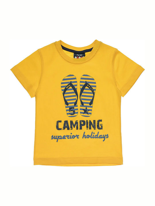 Alouette Kids Set with Shorts Summer 2pcs Yellow