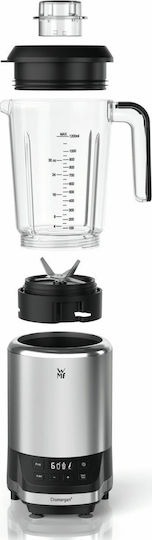 WMF Multifunktionaler Mixer KULT Pro Mixer mit Kunststoffkanne 1,2 l 1200W Schwarze