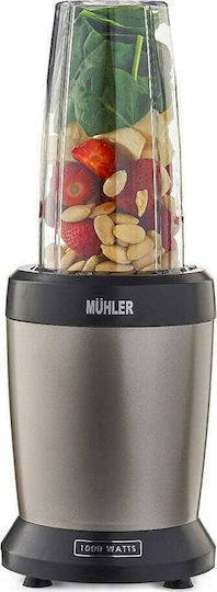 Muhler Blender Cu Cană Din Plastic 800 Ml 1000W Auriu MNB-1200