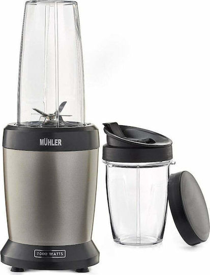Muhler Blender Cu Cană Din Plastic 800 Ml 1000W Auriu MNB-1200
