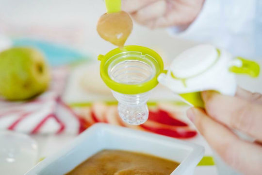 Kidsme Kidsme Futtermittel Rote Silikon Fütterer Plus für 4+ Monate