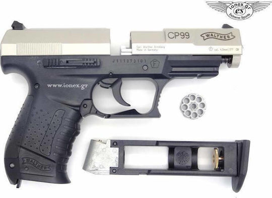 Umarex Αερο Pistole CO2 Walther CP99 Nickel