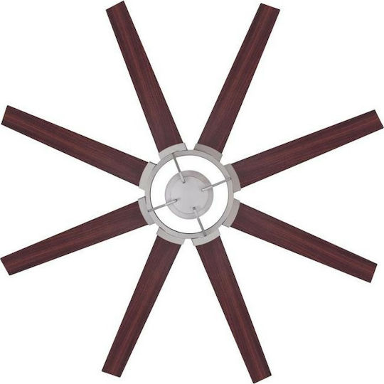 Westinghouse Stoneford Ceiling Fan 172cm Brown / Silver