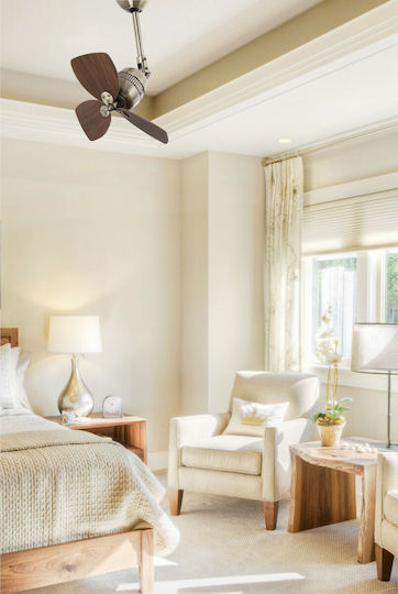 Faro Barcelona Vedra S Deckenventilator 46cm Altgold