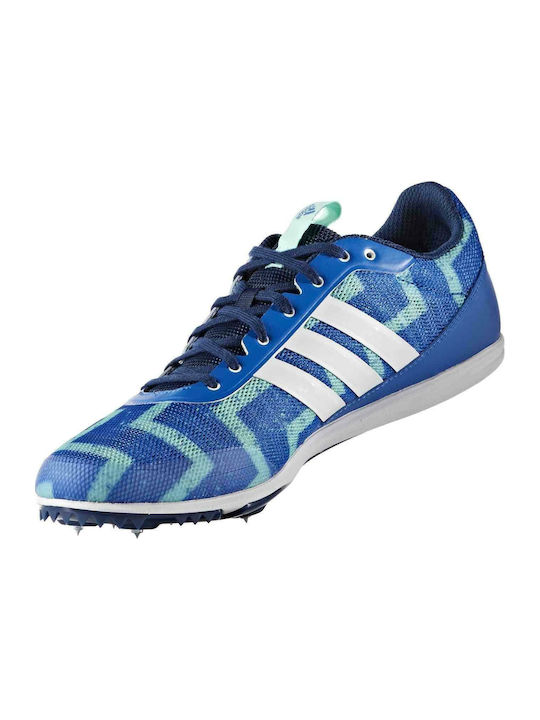 Distancestar Sport Shoes Spikes Blue