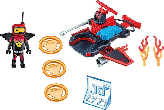 Playmobil Action Firebot Με Δίσκο Εκτόξευσης για 5+ ετών