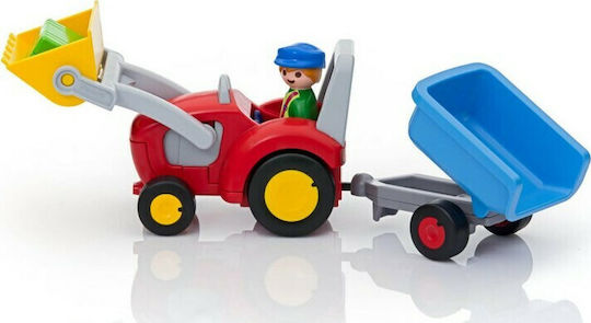 Playmobil 123 Tractor with Trailer for 1.5+ years old