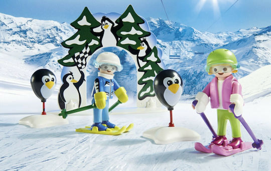 Playmobil Family Fun Μαθήματα σκί για 4-10 ετών