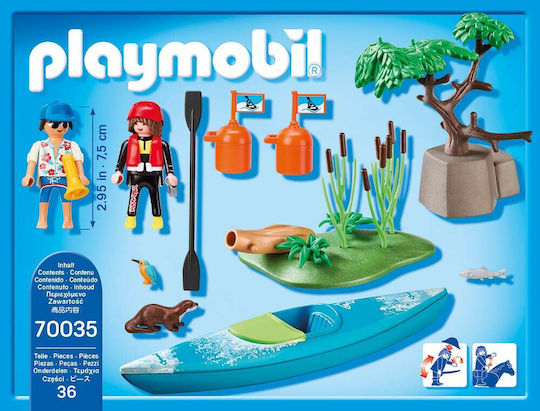 Playmobil Starter Pack Canoe Training για 4 ετών