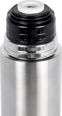 Muhler Bottle Thermos Stainless Steel Silver 750ml with Cap-Cup FR-750V