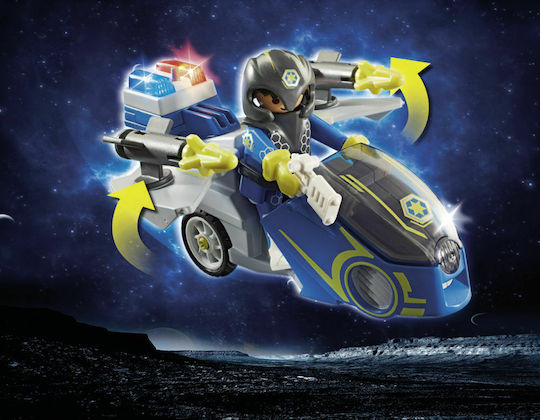 Playmobil Галактическа полиция Galaxy Police Motorcycle за 5+ години години