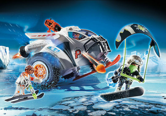 Playmobil Топ агенти Spy Team Snow Glider за 6+ години години