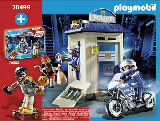 Playmobil City Action Starter Pack Police Station for 3+ years years old