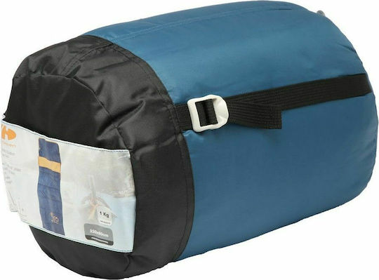 Seven Heaven Sleeping Bag Μονό 2 Εποχών Tribal Right Zip Naval Blue