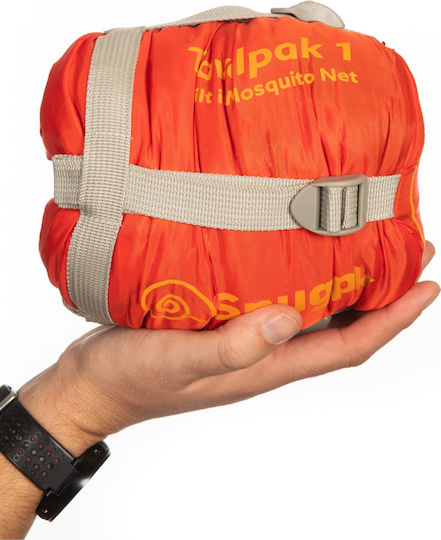 Snugpak Schlafsack Einzeln 2 Jahreszeiten Travelpak 1 Red